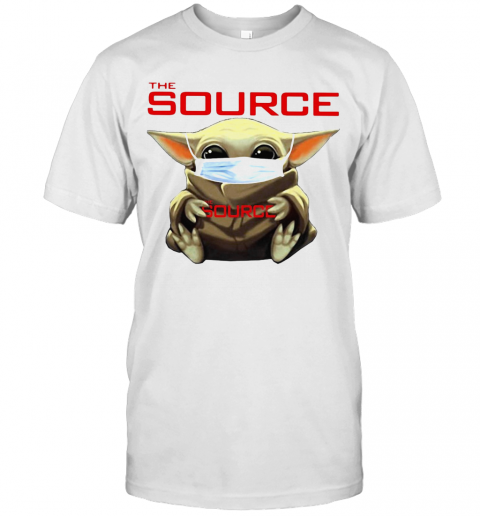 Star Wars Baby Yoda Hug The Source Mask Covid 19 T-Shirt
