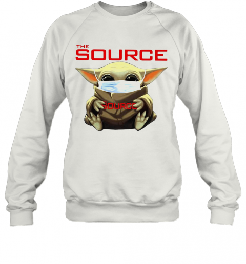 Star Wars Baby Yoda Hug The Source Mask Covid 19 T-Shirt Unisex Sweatshirt