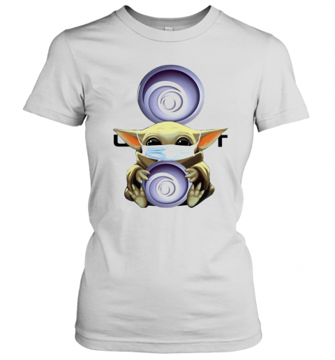 Star Wars Baby Yoda Hug Ubisoft Mask Covid 19 T-Shirt Classic Women's T-shirt