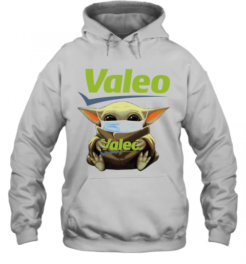 Star Wars Baby Yoda Hug Valeo Mask Covid 19 T-Shirt Unisex Hoodie