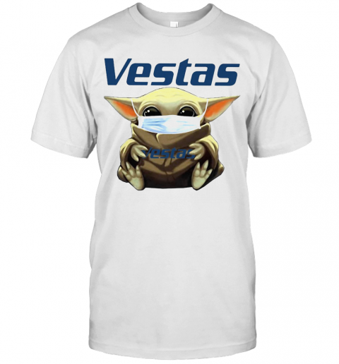Star Wars Baby Yoda Hug Vestas Mask Covid 19 T-Shirt