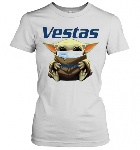 Star Wars Baby Yoda Hug Vestas Mask Covid 19 T-Shirt Classic Women's T-shirt