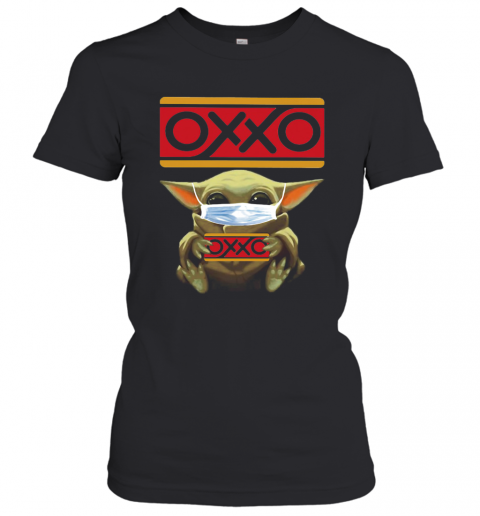 Star Wars Baby Yoda Mask Hug Oxxo T-Shirt Classic Women's T-shirt