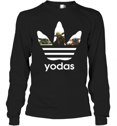 Star Wars Baby Yoda Yodas Adidas T-Shirt Long Sleeved T-shirt 