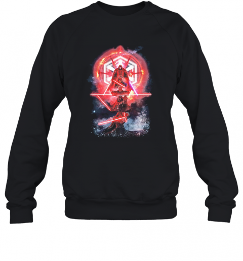 Star Wars Darth Vader Fencing Fire T-Shirt Unisex Sweatshirt