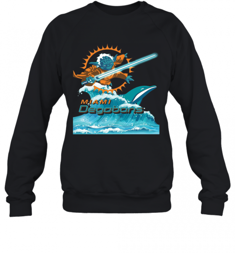 Star Wars Yoda Miami Dolphins Degobons T-Shirt Unisex Sweatshirt