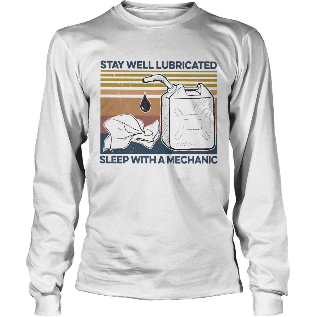 Stay well lubricated sleep with a mechanic vintage Long Sleeve