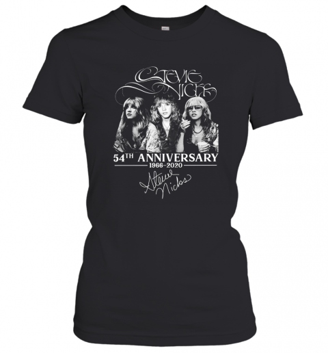 Stevie Nicks 54Th Anniversary 1966 2020 Signature T-Shirt Classic Women's T-shirt