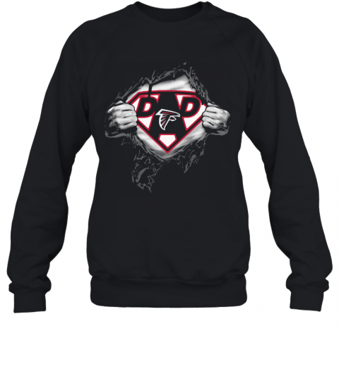 Superhero Atlanta Falcons Diamond Father'S Day T-Shirt Unisex Sweatshirt