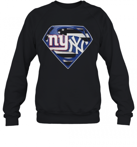 Superman New York Yankees And New York Yankees T-Shirt Unisex Sweatshirt