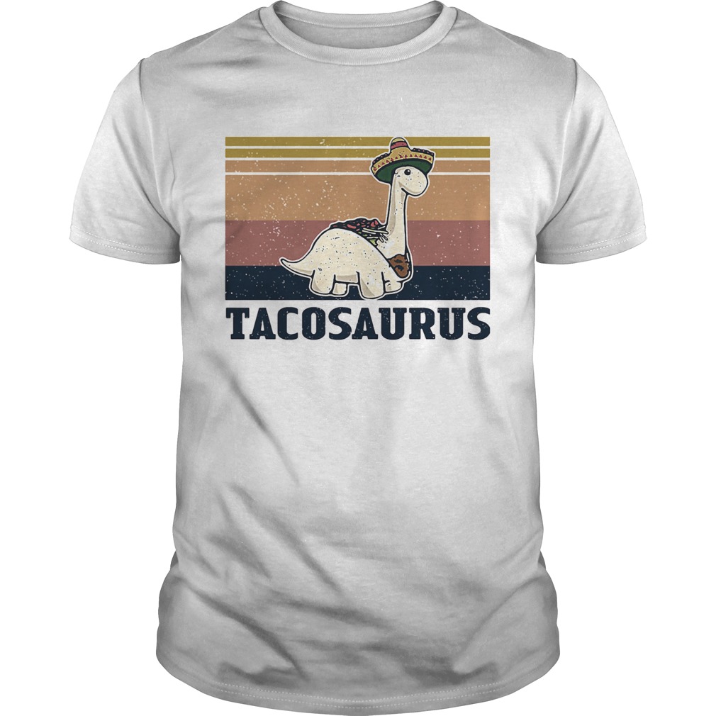 Tacosaurus taco dinosaur vintage Unisex