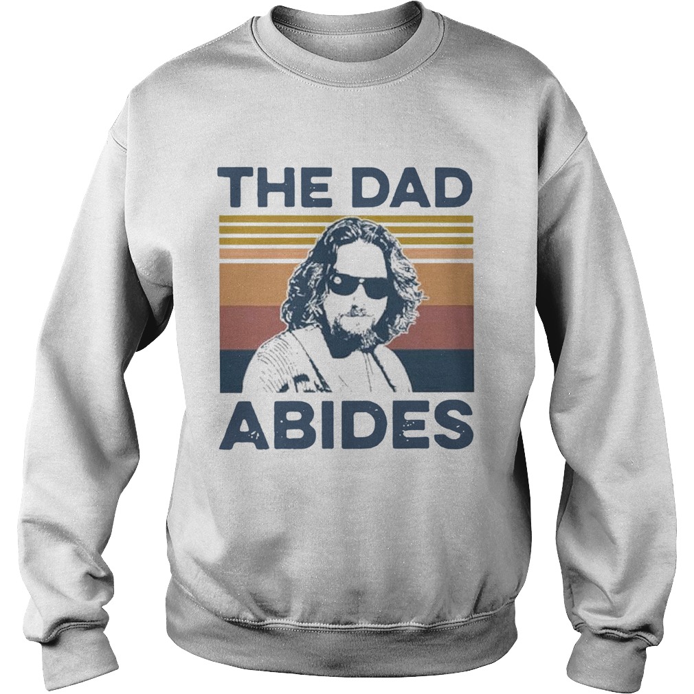 The Big Lebowski The Dad Abides Vintage Sweatshirt