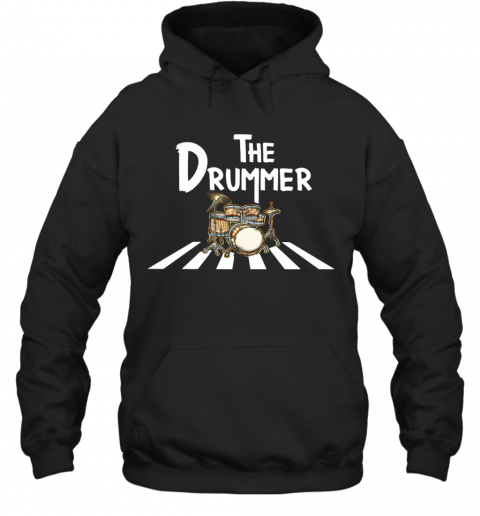 The Drummer Abbey Road T-Shirt Unisex Hoodie