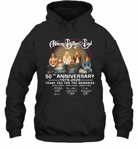 The Human Brothers Band 50Th Anniversary Thank You For The Memories T-Shirt Unisex Hoodie