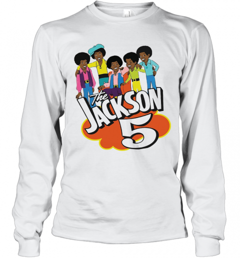 The Jackson 5 Cartoon T-Shirt Long Sleeved T-shirt 