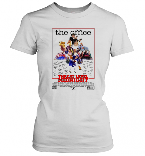 The Office Threat Level Midnight Episode Signatures Porter'S T-Shirt Classic Women's T-shirt