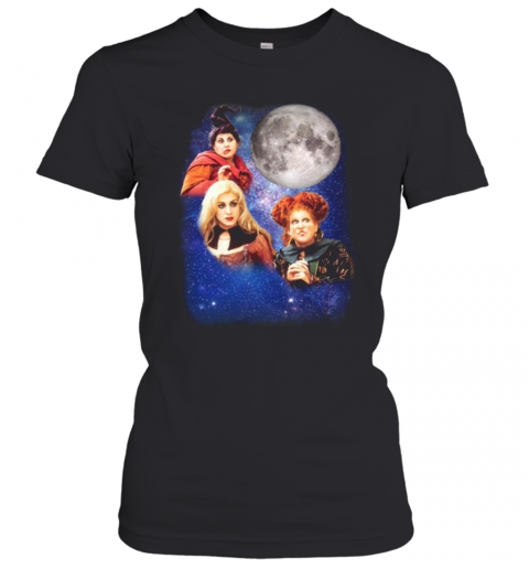 Three Hocus Pocus Moon T-Shirt Classic Women's T-shirt