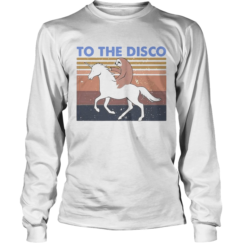 To The Disco Vintage Long Sleeve