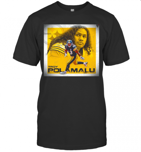Troy Polamalu Pittsburgh Steelers Football Team T-Shirt