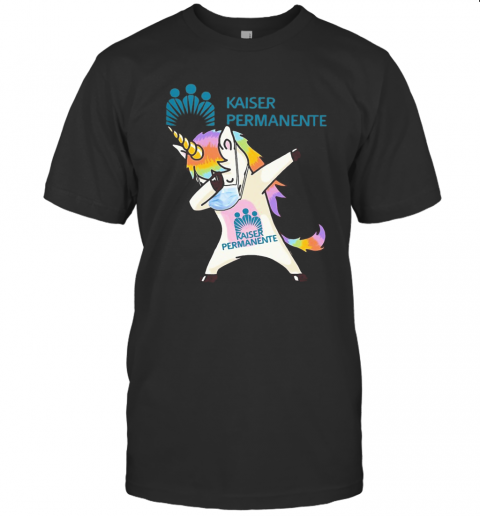 Unicorn Mask Dabbing Kaiser Permanente T-Shirt