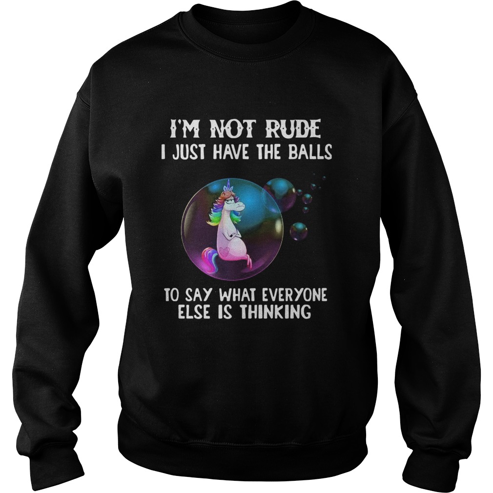 Unicron Im Not Rude I Just Have The Balls To Say What Everyone Else Is Thinking Sweatshirt
