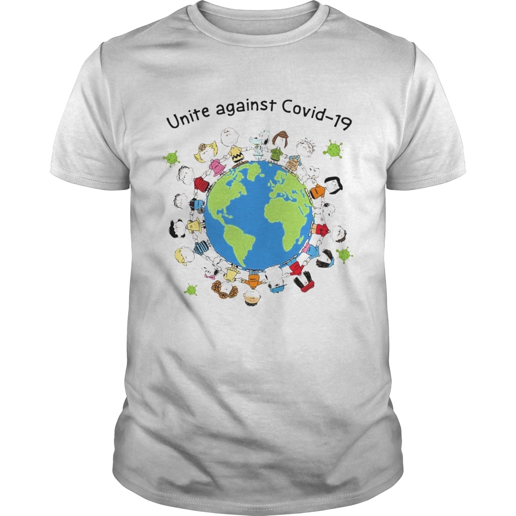 Unite Against Covid19 Peanuts Earth shirt