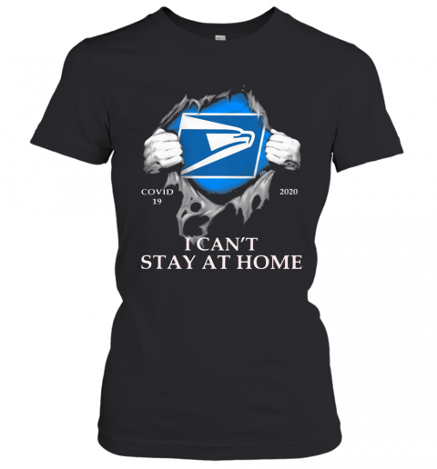 United States Postal Service Covid 19 2020 I Can'T Stay At Home Hand T-Shirt Classic Women's T-shirt