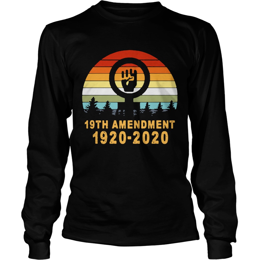 Vintage 19th Amendment 19202020 Long Sleeve