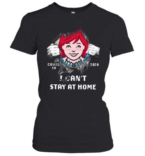 Wendy'S Inside Me Covid 19 2020 I Can'T Stay At Home T-Shirt Classic Women's T-shirt