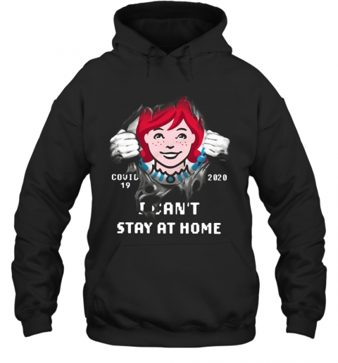 Wendy'S Inside Me Covid 19 2020 I Can'T Stay At Home T-Shirt Unisex Hoodie