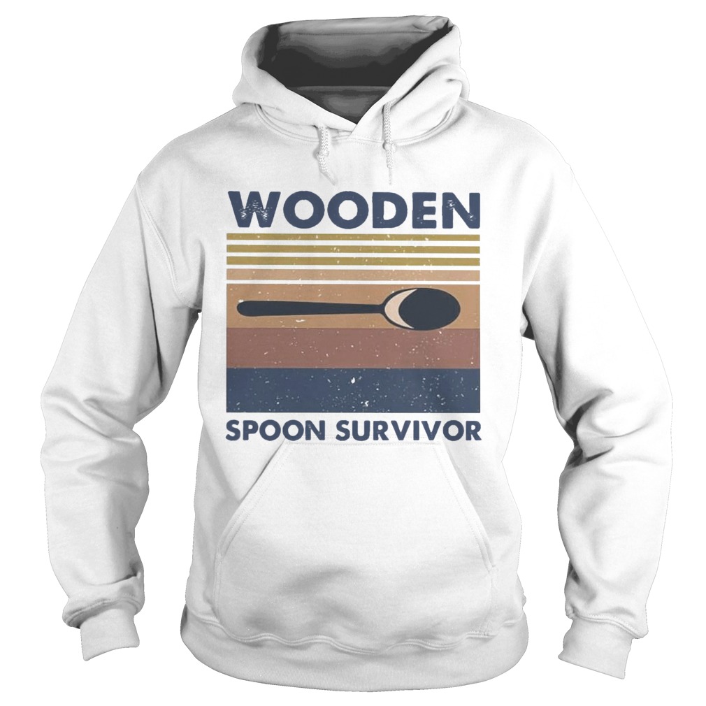 Wooden Spoon Survivor Vintage Hoodie
