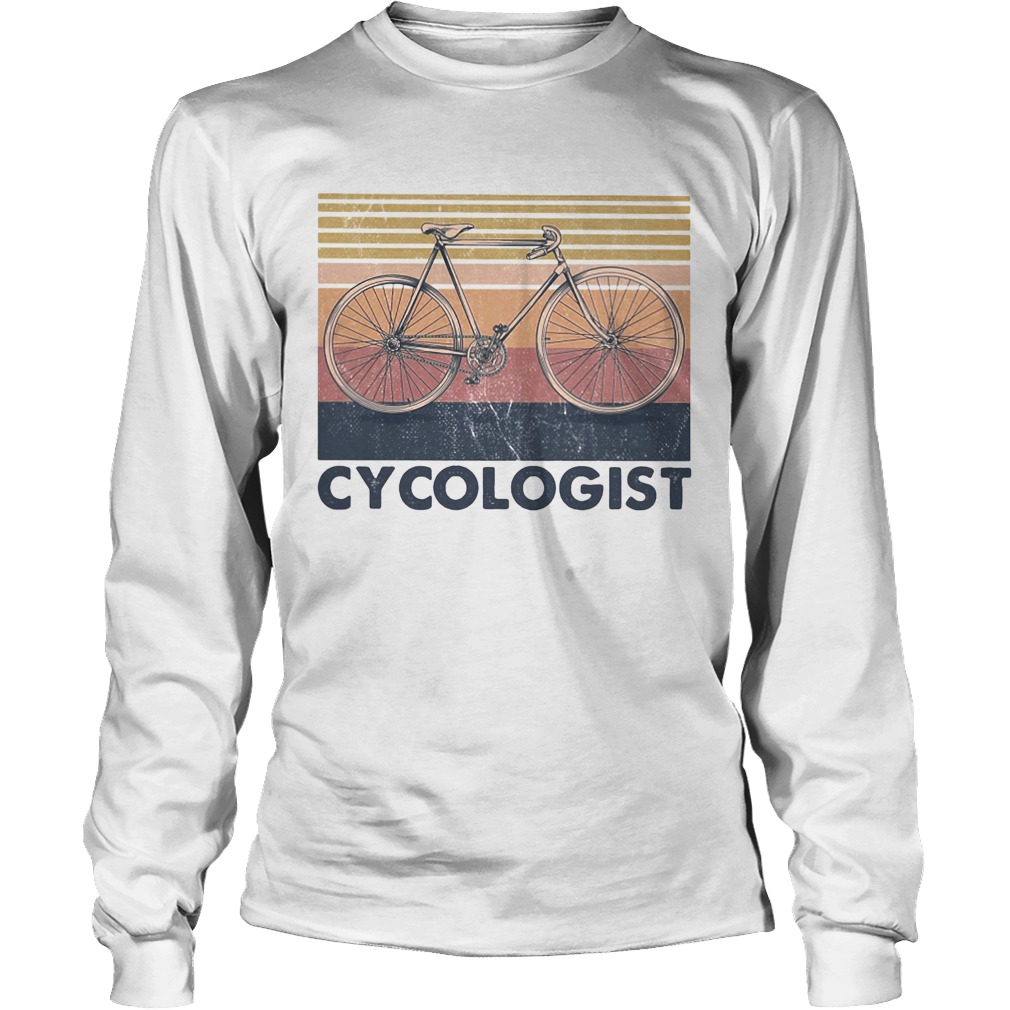 cycling Cycologist vintage Long Sleeve
