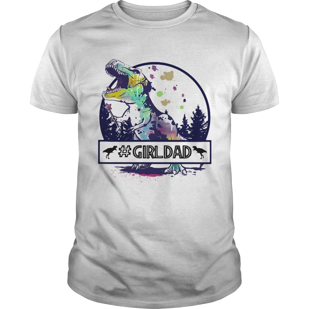 dinosaur girl dad shirt