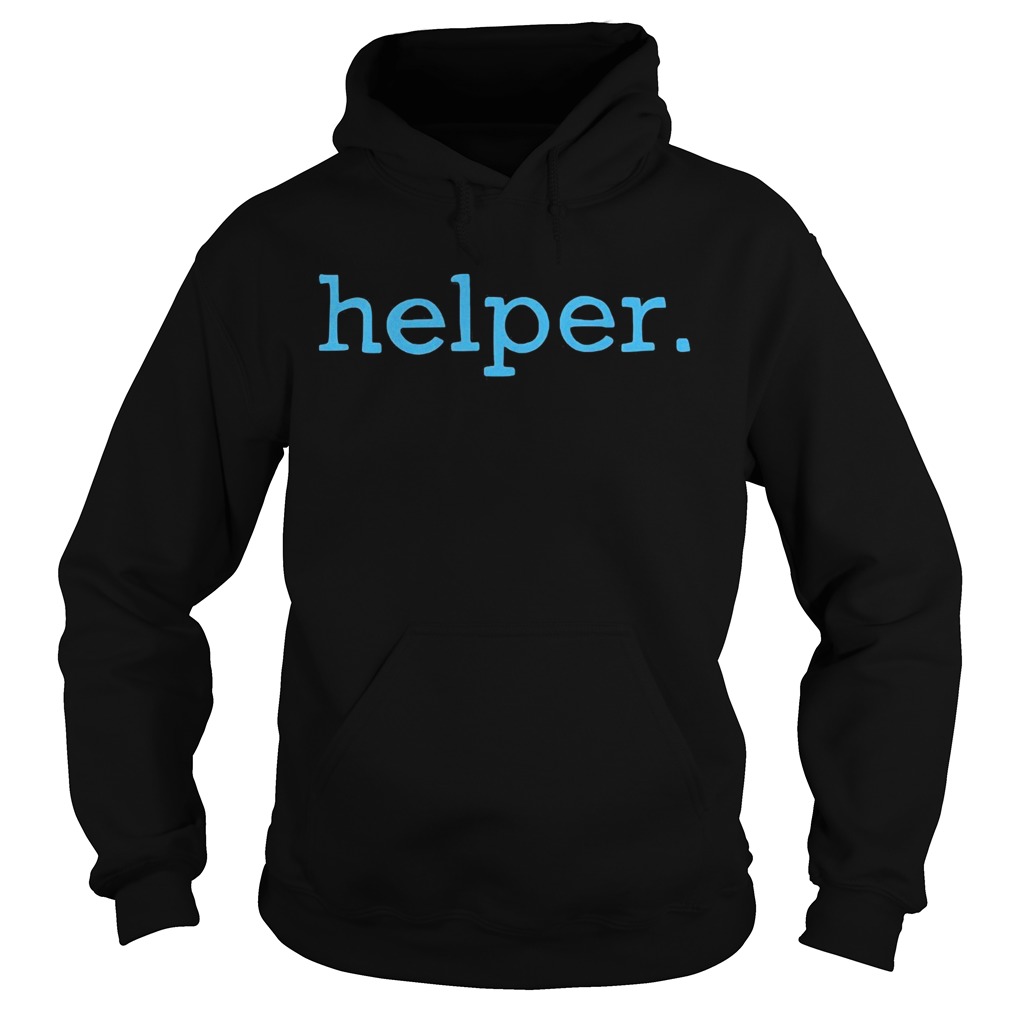 helper blue 2020 Hoodie