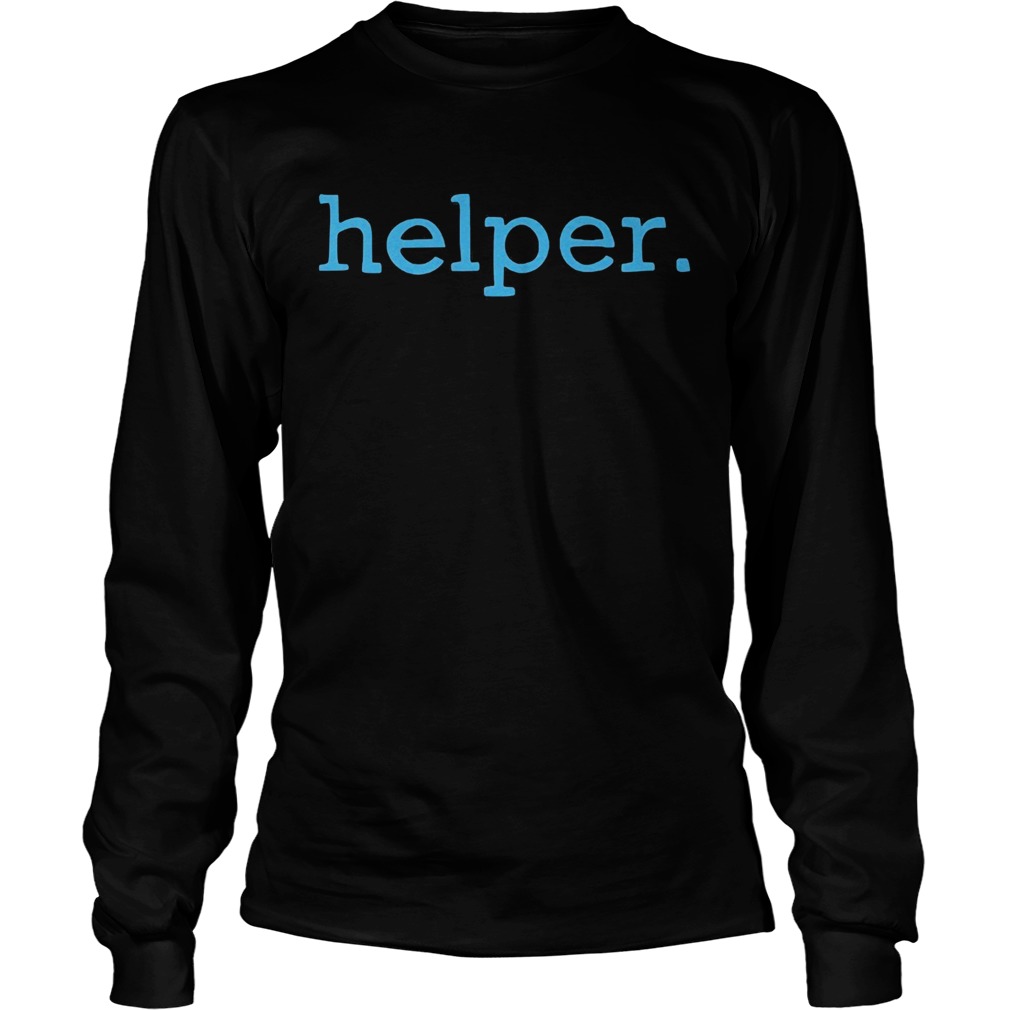 helper blue 2020 Long Sleeve