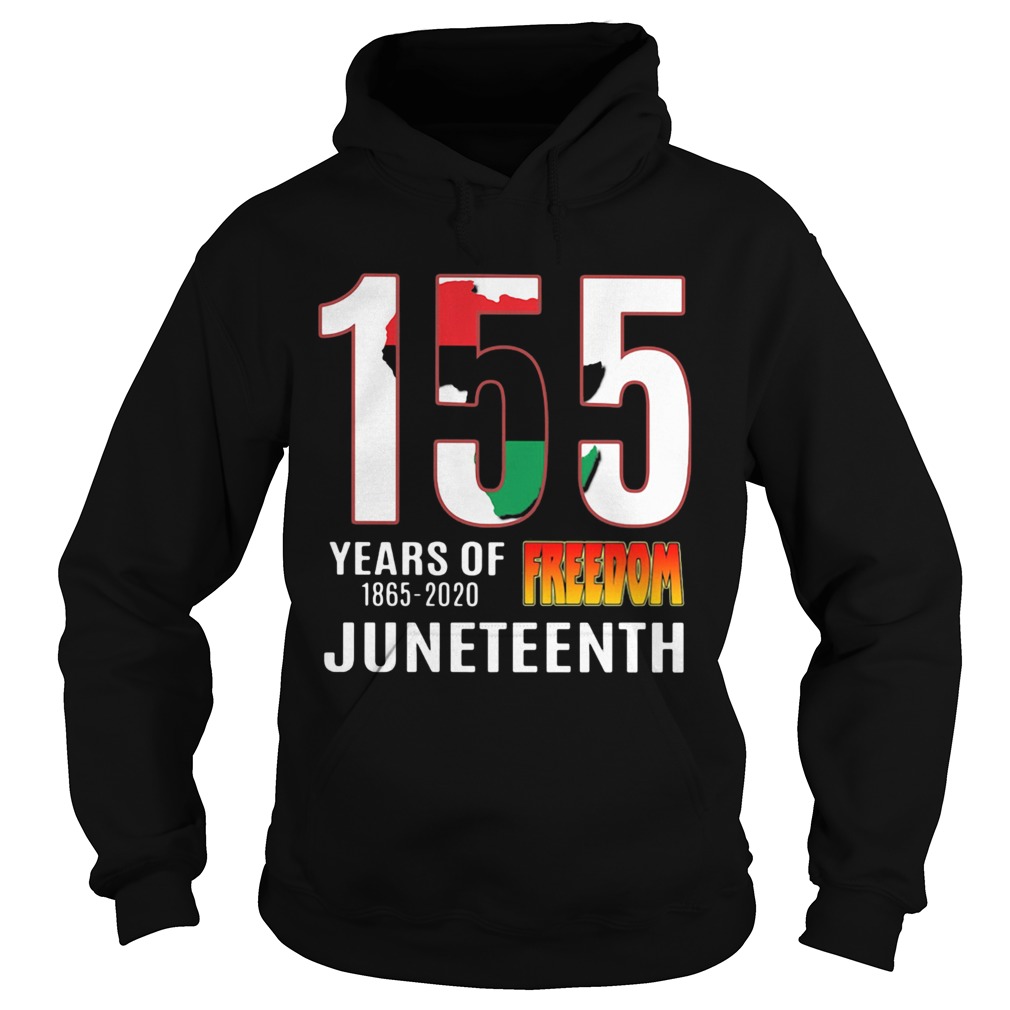 155 Years of Freedom Juneteenth Hoodie