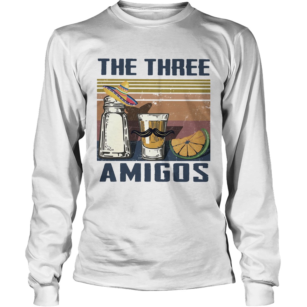 1592643979The Three Amigos Drinks Vintage Retro Long Sleeve