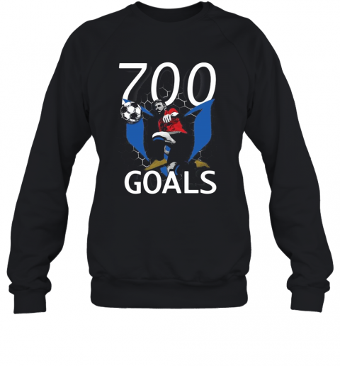 700 Goals Messi Silhouette T-Shirt Unisex Sweatshirt