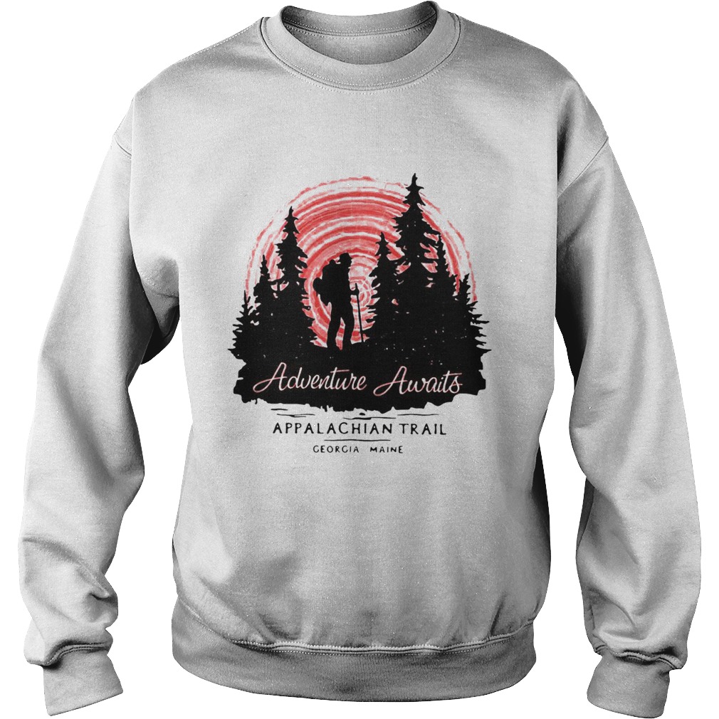 Adventure Awaits Appalachian Trail Camping Sweatshirt