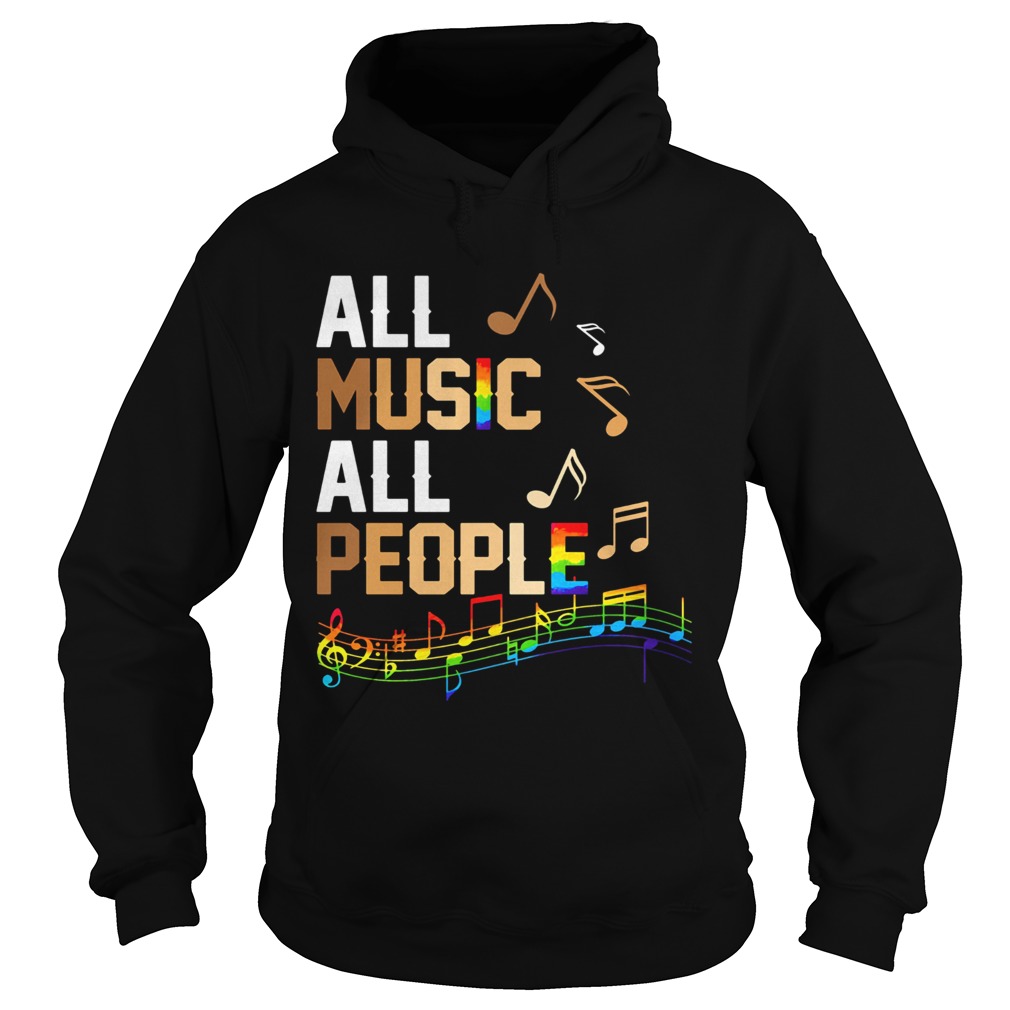 All Music All People LGBT Hoodie
