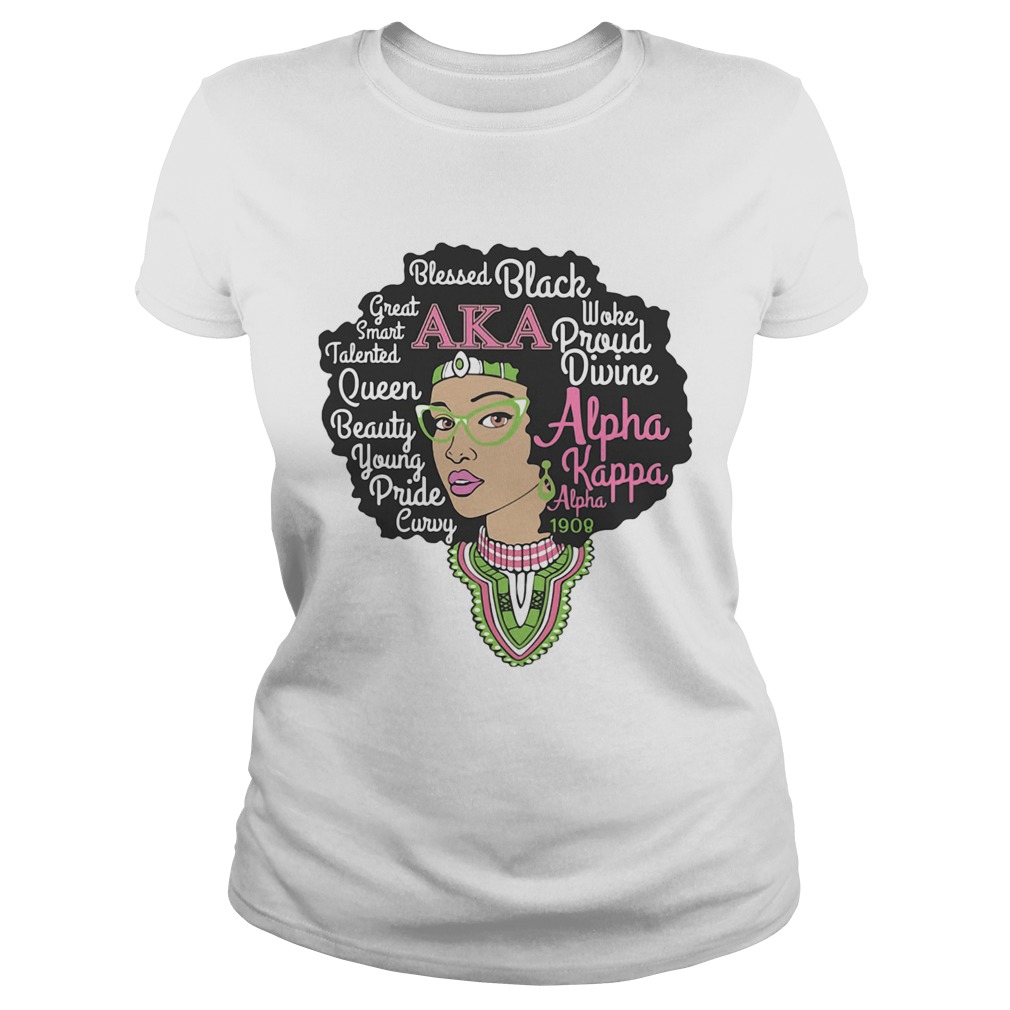 Alpha Kappa Alpha Black Queen Classic Ladies