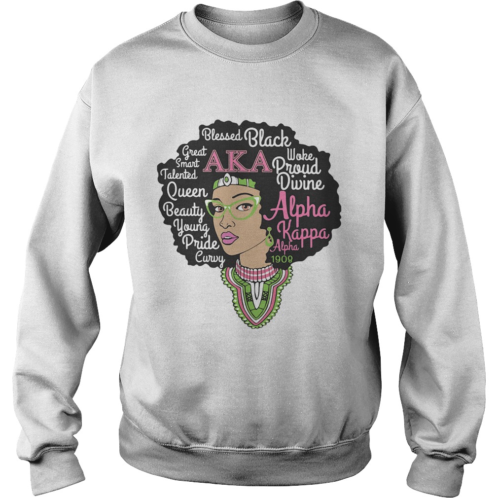 Alpha Kappa Alpha Black Queen Sweatshirt