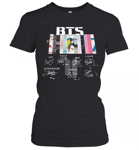 BTS Graphic Signatures T-Shirt Classic Women's T-shirt