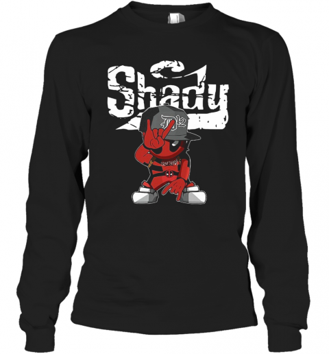 Baby Deadpool Slim Shady T-Shirt Long Sleeved T-shirt 