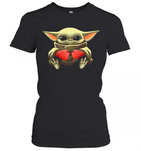 Baby Yoda Boxing T-Shirt Classic Women's T-shirt