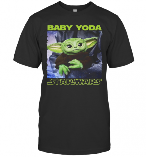 Baby Yoda Star Wars Cartoon T-Shirt