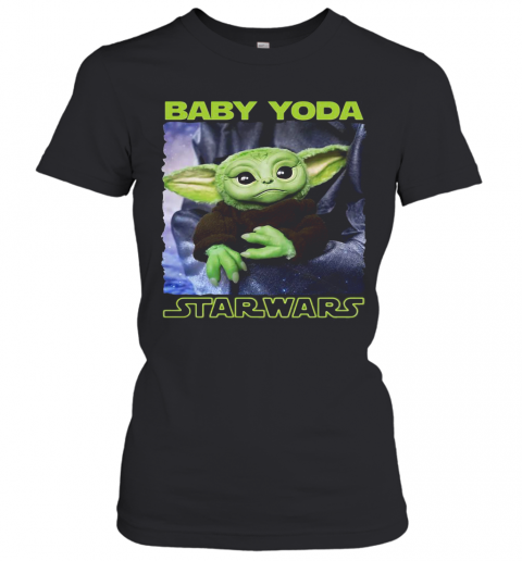 Baby Yoda Star Wars Cartoon T-Shirt Classic Women's T-shirt