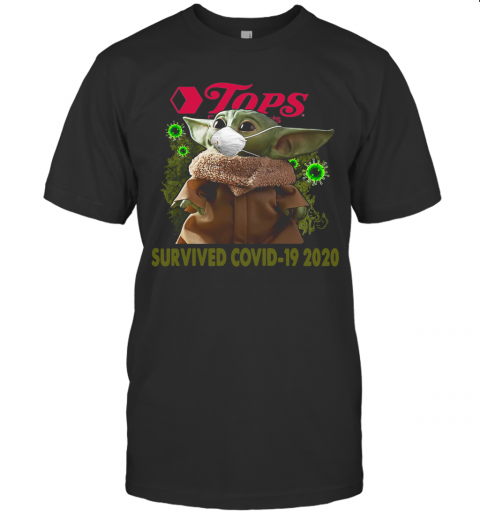 Baby Yoda Tops Free Markets Survived COVID 19 2020 T-Shirt Classic Men's T-shirt