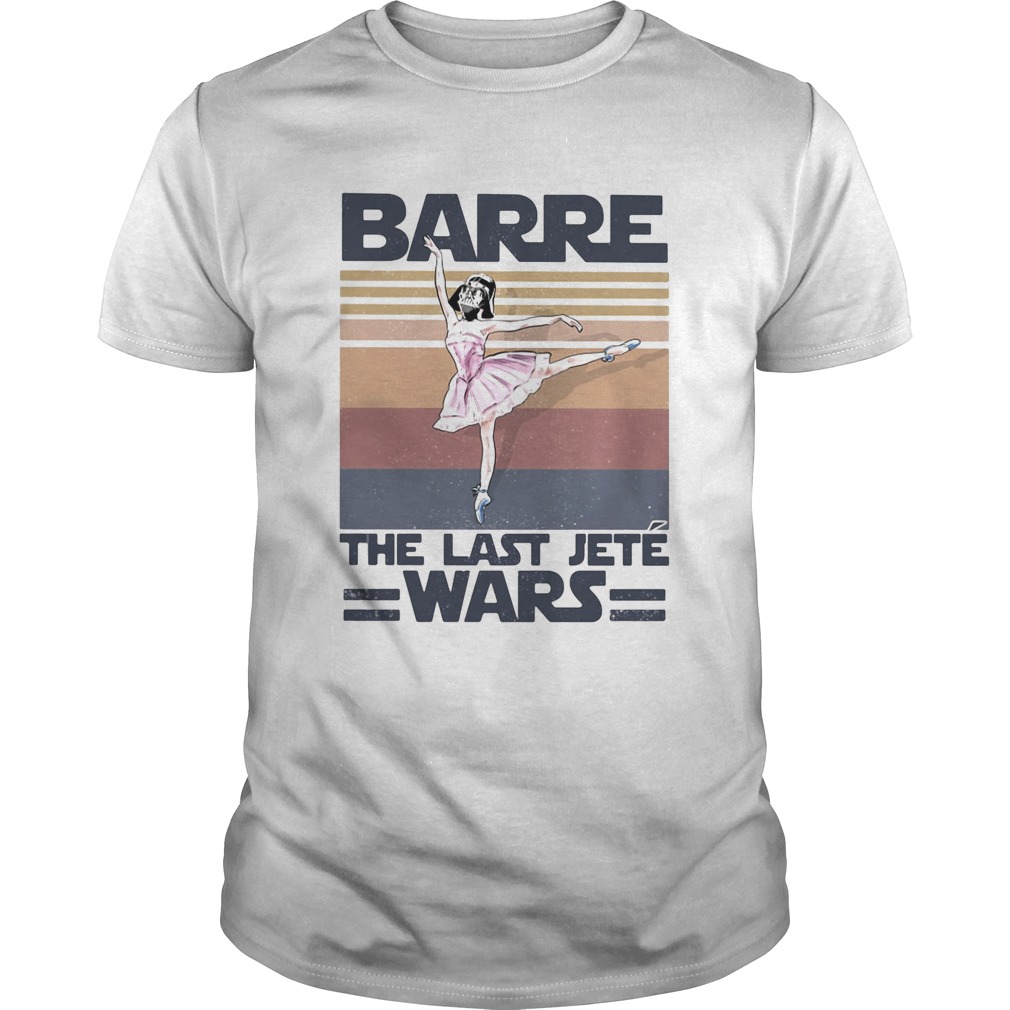 Barre the last jete wars vintage retro shirt