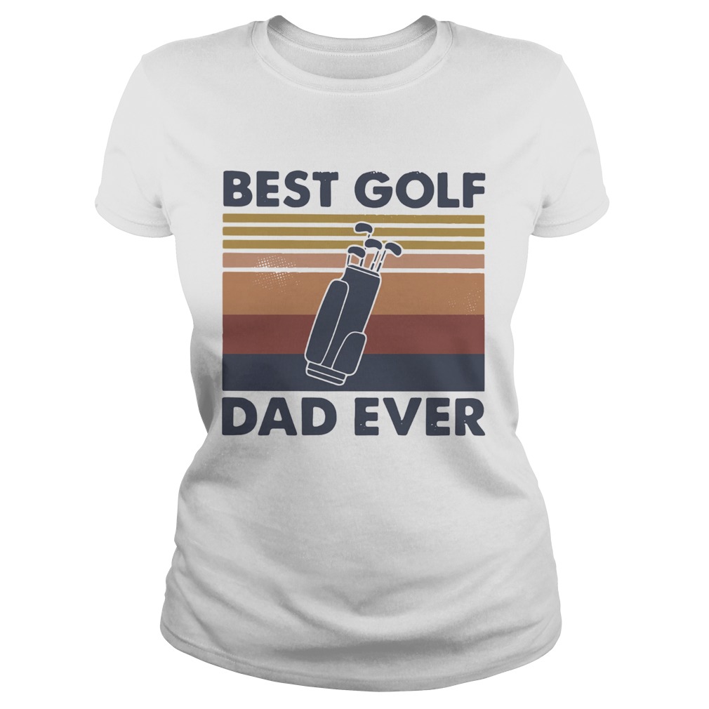 Best Golf Dad Ever Golf Bag Vintage Classic Ladies